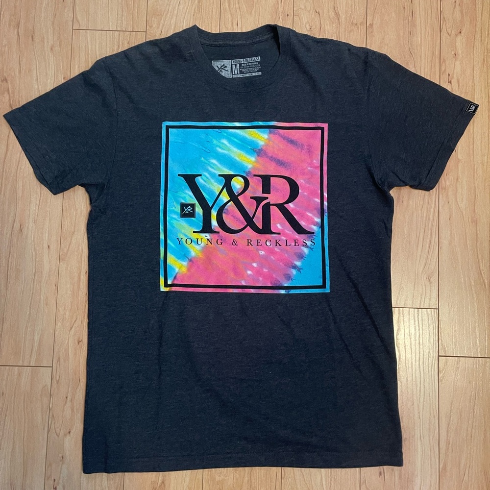 Young & Reckless Charcoal Tee